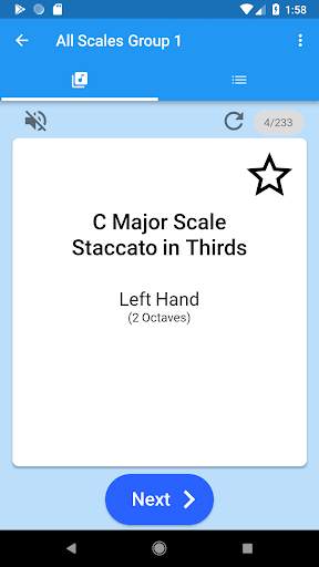 Piano Scale Shuffle ABRSM Piano Scale Cards Grade6 screenshot 2