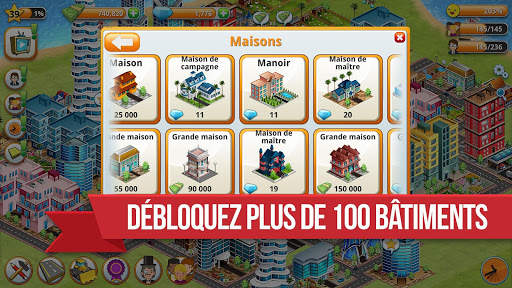 Cité village, simulation d'île screenshot 3