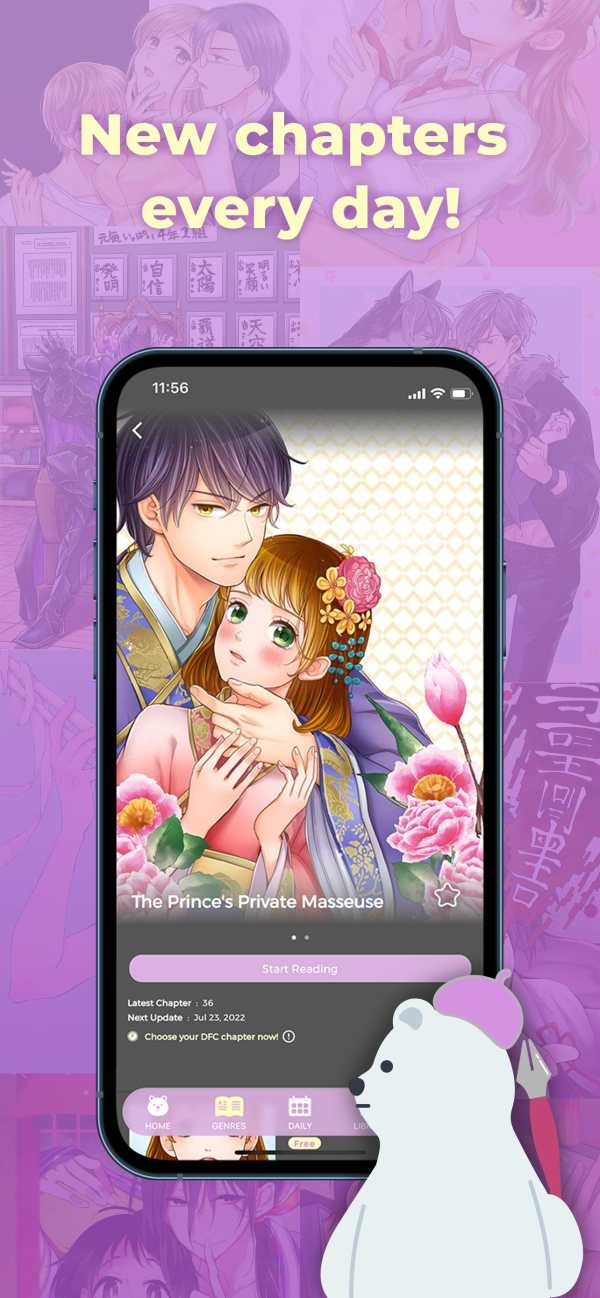 Mangapon: Daily Comic App screenshot 5