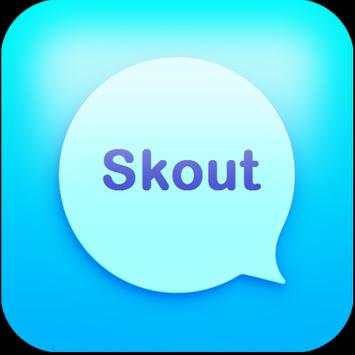 Messenger chat and Skout talk screenshot 1