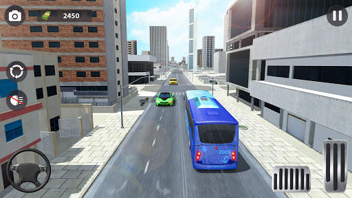 Grand City Coach Bus Simulator - Free Bus Games 3D screenshot 1