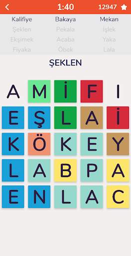Kelime Oyunu : Sözcük Bulmaca screenshot 5