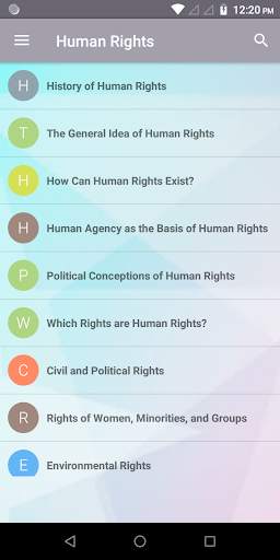 Human Rights screenshot 1