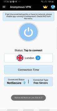 Anonymous VPN screenshot 2