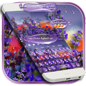 SMS Lavender Keyboard Theme icon