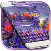 SMS Lavender Keyboard Theme 10001002