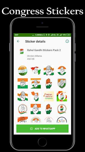 Election 2019 Stickers for WhatsApp screenshot 6