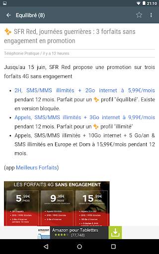 Meilleur forfait mobile screenshot 6