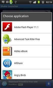 Shake Launcher screenshot 3