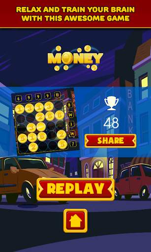 Number puzzle game : Money : Free screenshot 5