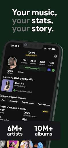 stats.fm for Spotify screenshot 2