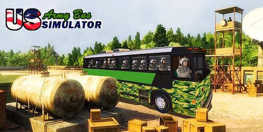 US Army Bus Driver 2021: Military Coach Simulator screenshot 1