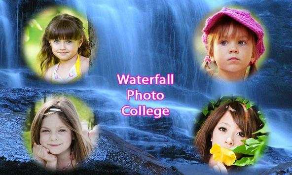 Waterfall photo collage frames 5 تصوير الشاشة