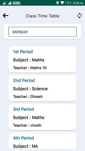 Bharathi Matric Hr.Sec.School Parent's App screenshot 6