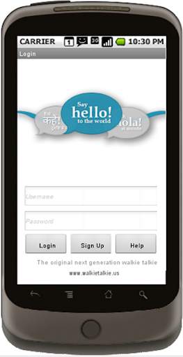 hello world walkie talkie screenshot 3