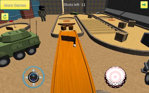 Mini Golf: Military screenshot 5