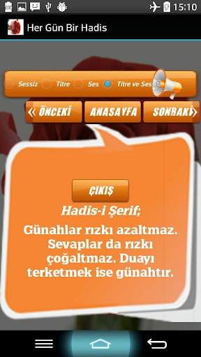 Her Gün Bir Hadis screenshot 3