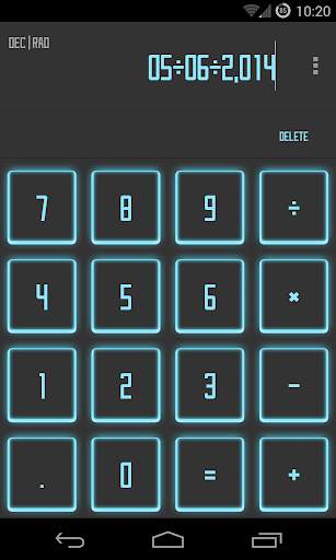 Calculator SAO Theme screenshot 1