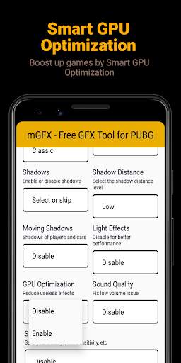 mGFX - Free GFX Tool for PUBG screenshot 3