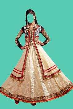Indian Woman Dress Photo Suit screenshot 2
