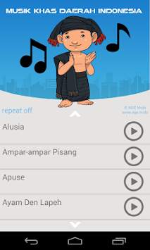 Musik Khas Daerah Indonesia 1 screenshot 1