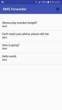 SMS Forwarder screenshot 1