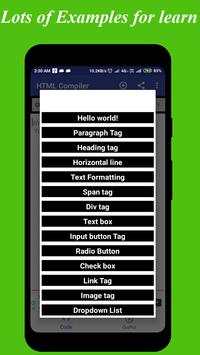 HTML COMPILER -HTML/CSS/JAVASCRIPT COMPILER/EDITOR screenshot 10