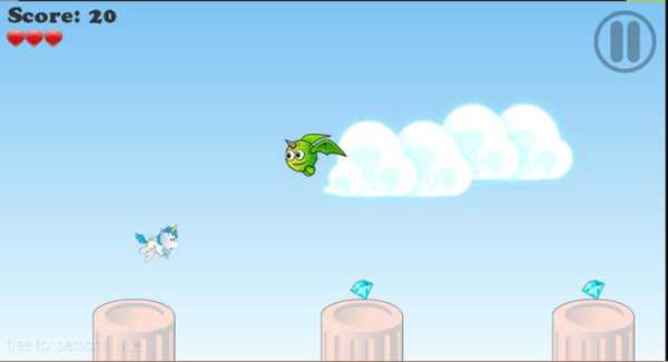 Unicorn Diamond Run Game screenshot 4