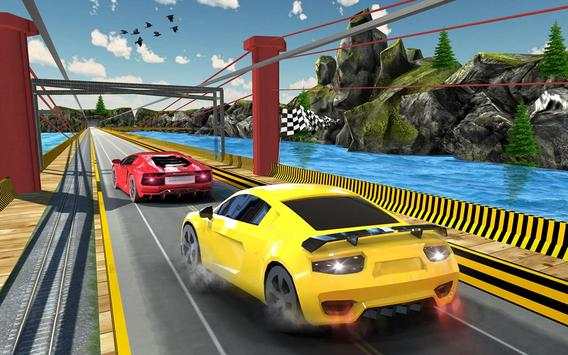 Real Train vs Car Racing 2018 - Car Driving Games screenshot 13