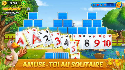 Solitaire : Tripeaks Fermière screenshot 1