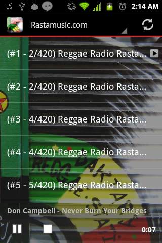 Reggae, Dancehall, Music Radio screenshot 2