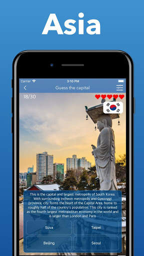 Capitals of All Countries in the World: City Quiz screenshot 6