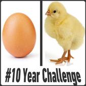 10 Years Challenge memes أيقونة