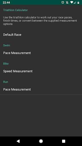 Triathlon Calculator: Pace for Swim/Bike/Run screenshot 4