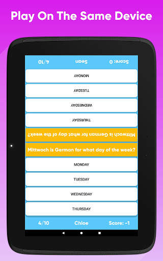 2 Player Quiz - Challenge Your Friends screenshot 8