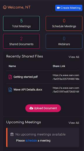 Sarv Wave - Free Video Conferencing screenshot 2