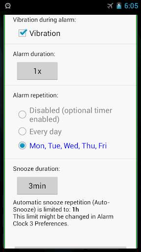 Alarm Clock 3 - music alarm screenshot 5