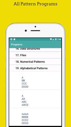 Learn C Programming,C Tutorial,C Interview,C MCQ 5 تصوير الشاشة
