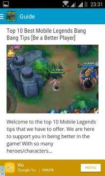 The Guide Mobile Legends screenshot 3