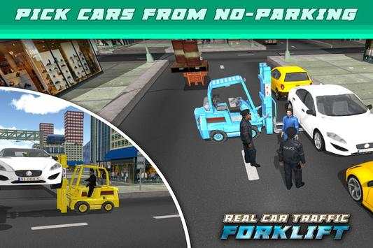 Real Car Traffic Forklift Sim screenshot 5