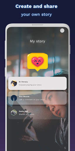 Sutoko : Love Text Story screenshot 4