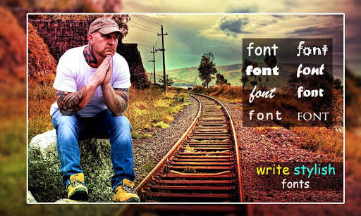 Railway Track Photo Editor screenshot 1