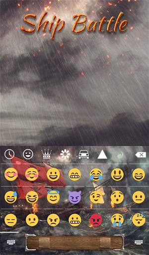 Ship Battle Animated Keyboard  screenshot 4