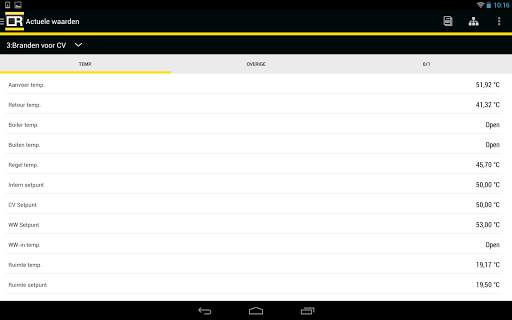 Remeha Smart Service Tool screenshot 3