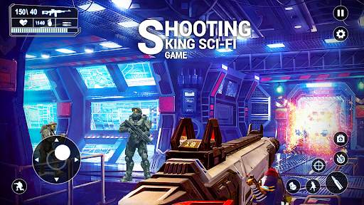 Sci-Fi Offline Shooting Games screenshot 2