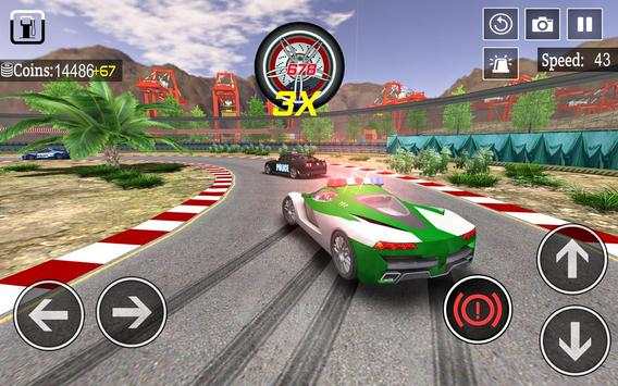 Police Drift Car Simulator Driving 3D screenshot 6