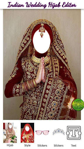 Indian Wedding Hijab Editor 2 تصوير الشاشة