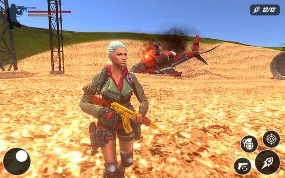 Fire Battle Squad Survival: Free Fire strike game screenshot 2