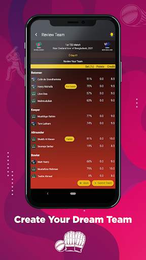 CricWhiz - PLAY Fantasy Cricket & WIN Big Prizes! screenshot 2
