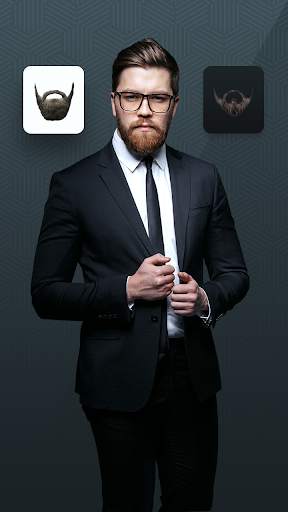 Man Hair Salon Photo Editor screenshot 1
